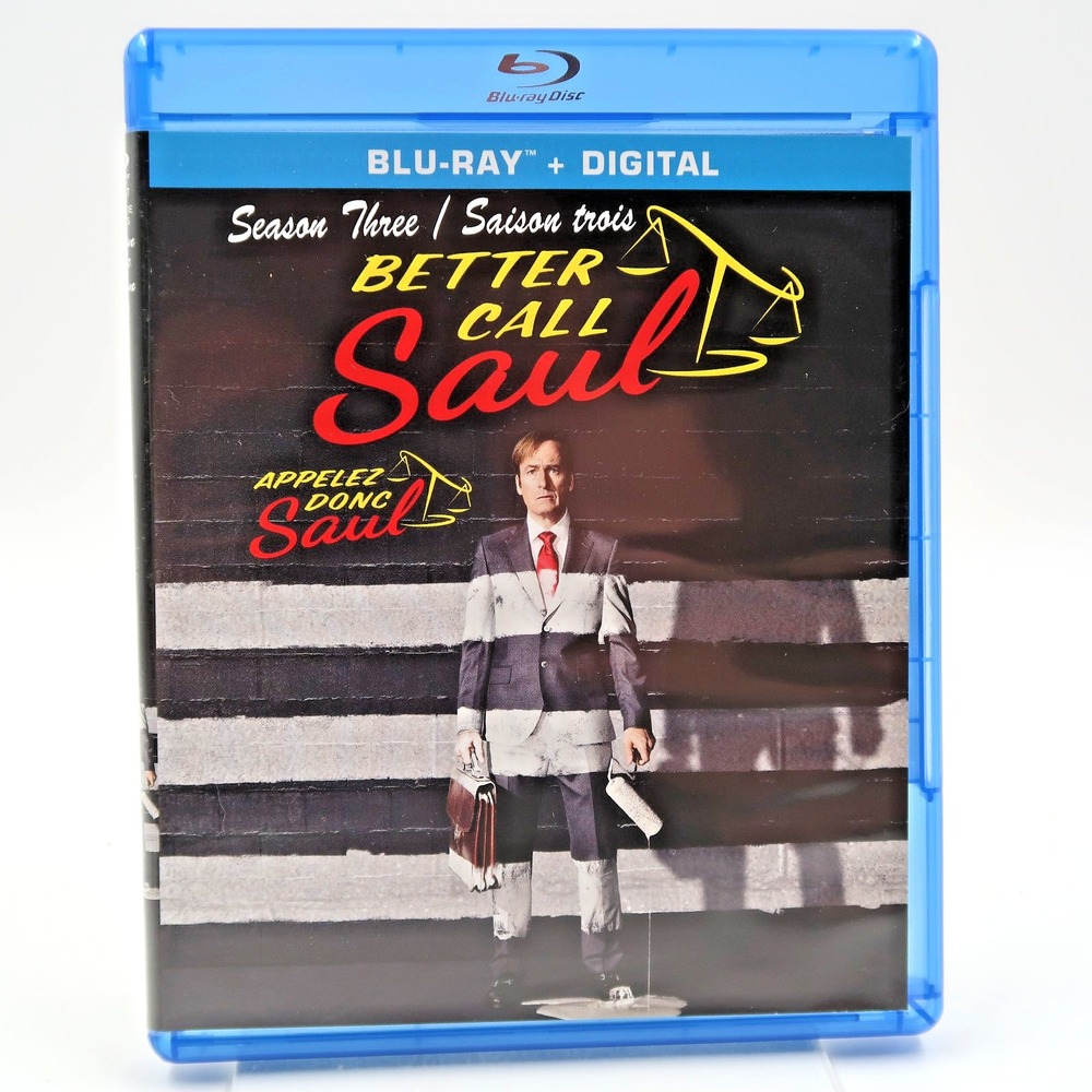 Better Call Saul Season 3 Blu-ray Bob Odenkirk Jonathan Banks 2018 TV Drama
